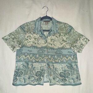 Norton Mchaughton button up T-shirt.